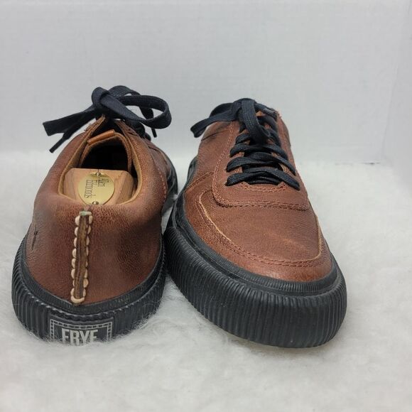 Frye Shawn Law Men's Brown Lace Men's Sneaker Shoes Size 9 - Picture 8 of 11